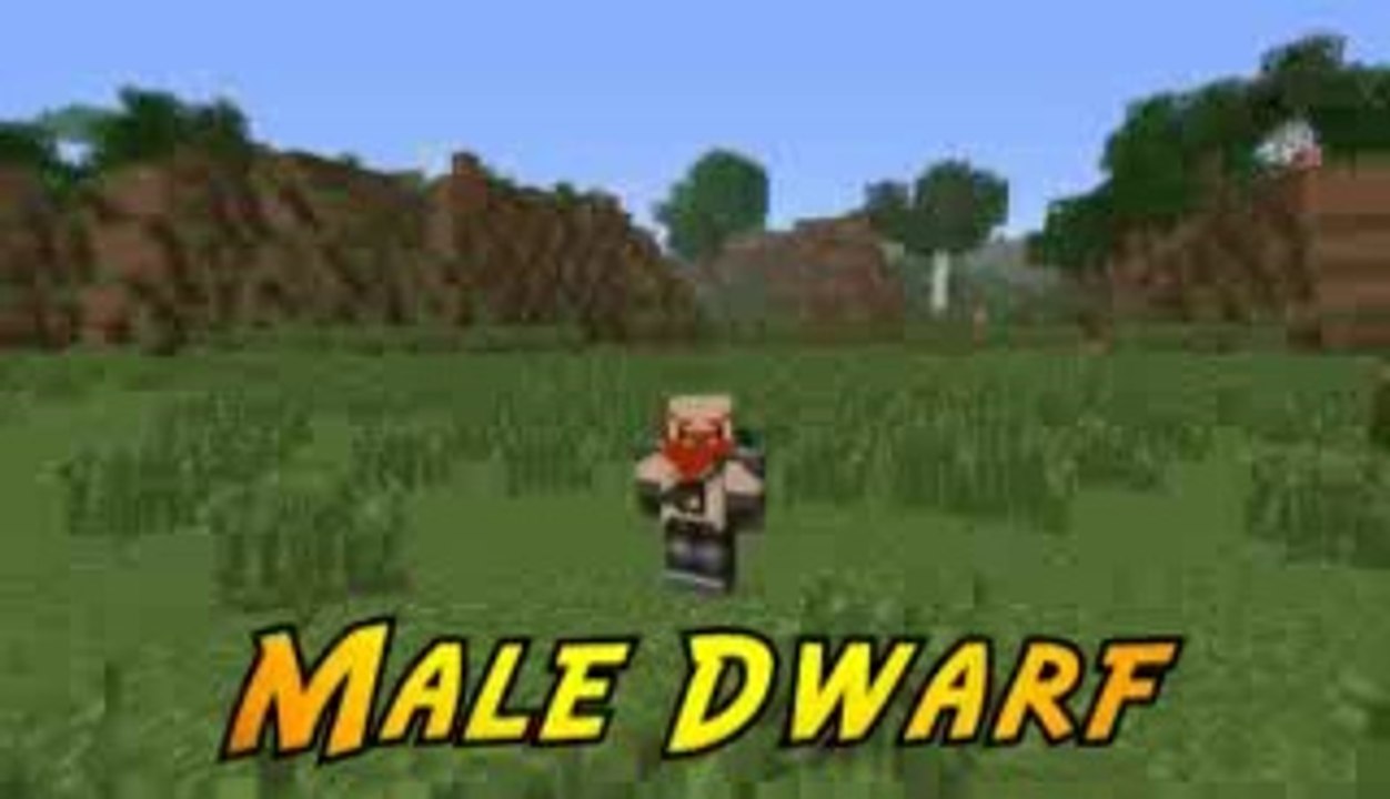 Minecraft Mod Showcase plusieurs modèles de joueur