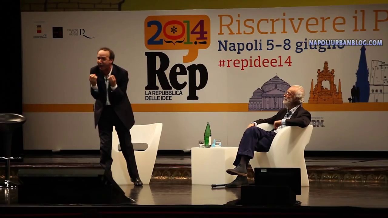 Benigni: "Europa è uno scambio di sogni"