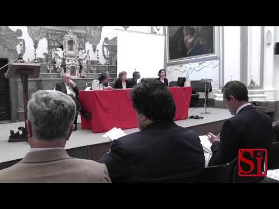 Napoli - Convegno sulla città metropolitane con il ministro Lanzetta -2- (10.06.14)