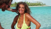 Kate Upton Bikinin Çekimlerinin Kamera Arkası