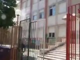 Avellino - Incendio Scuola Dante Alighieri (10.06.14)