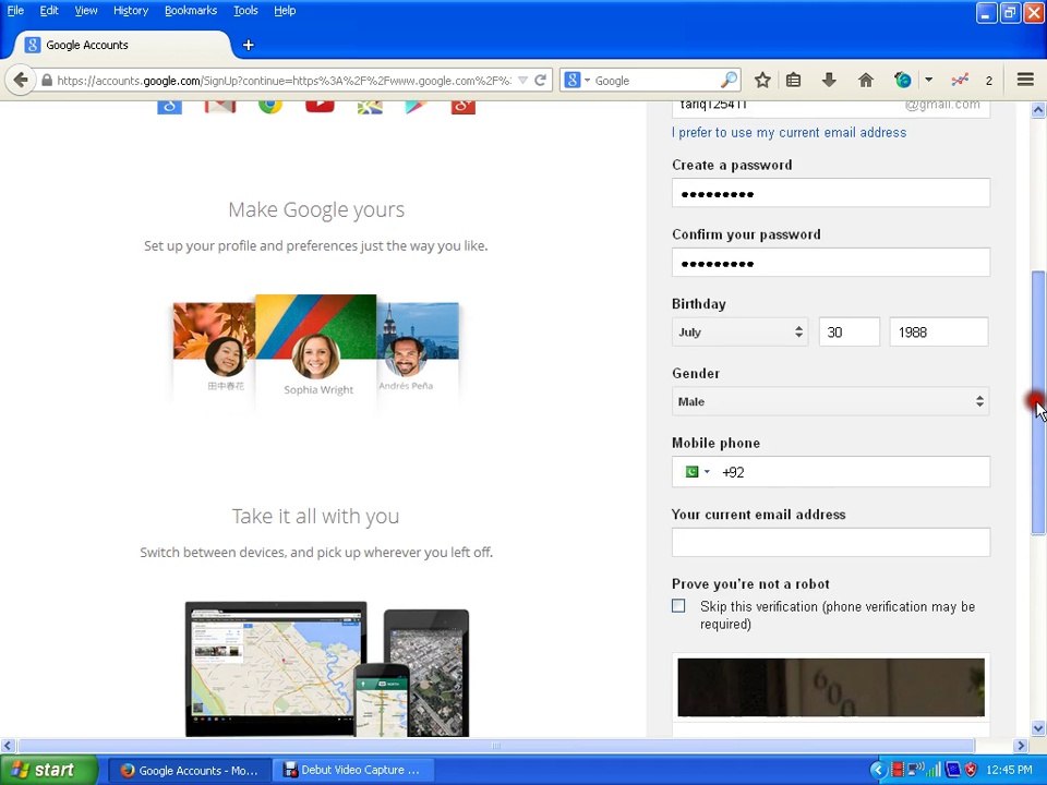 Learn How Can I Register Google Account in Urdu & Hindi June 11, 2014