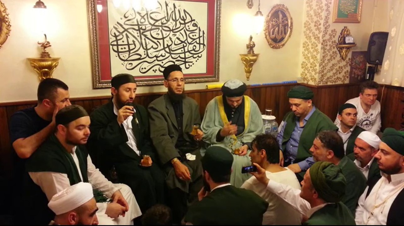 Kadiri Zikir Şeyh Ubeydullah Efendinin halifesi Şeyh Basit Efendinin Sohbeti 2014.06.07