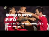 2014 fifa Game Chile vs Australia Online