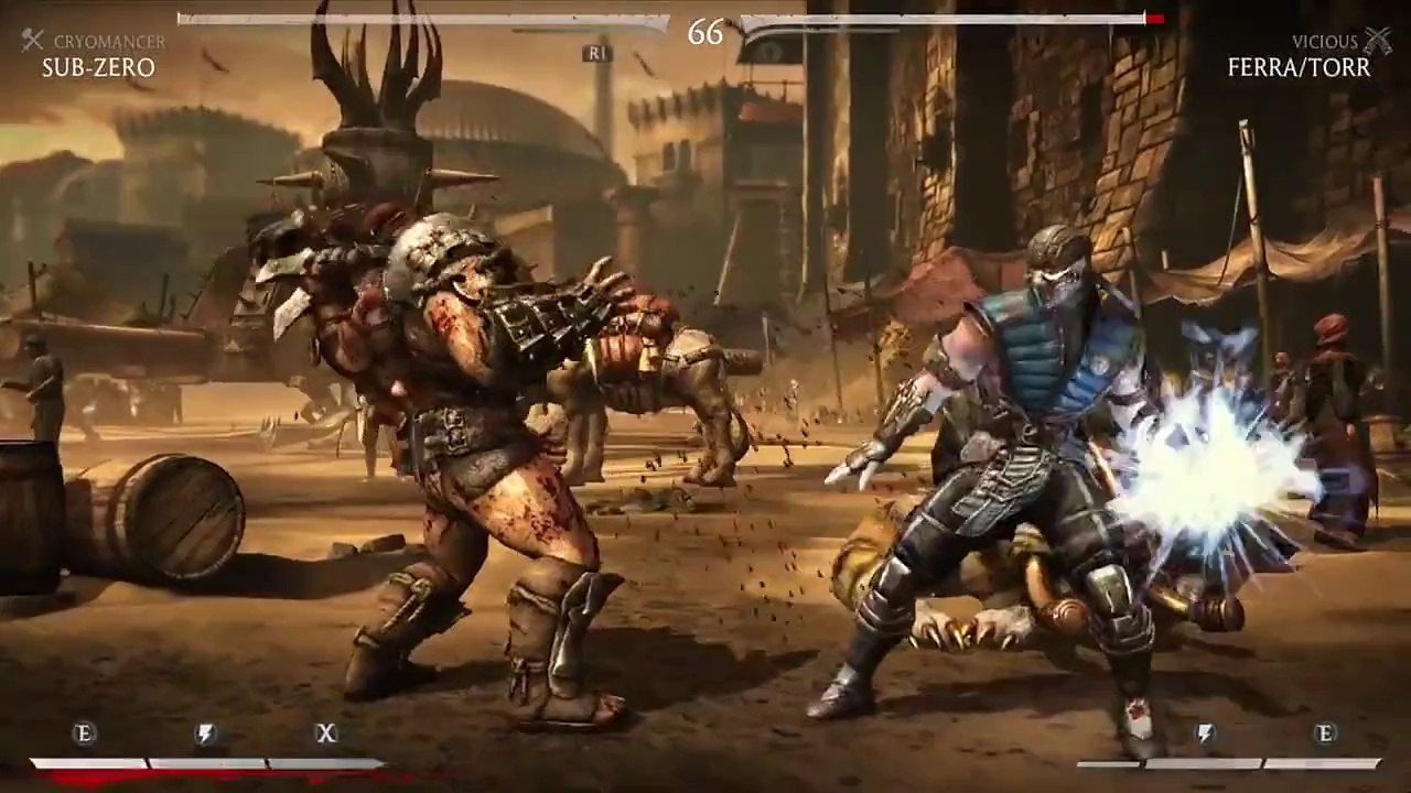 Mortal Kombat X Gameplay Scorpion vs Sub-Zero