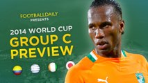 2014 World Cup Group C Preview & Predictions