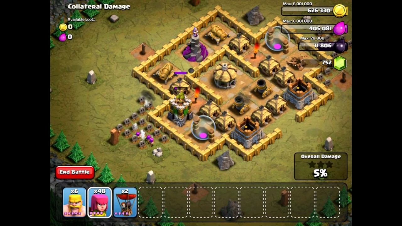 Clash Of Clans Level 40 - Collateral Damage