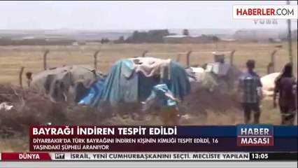 Türk Bayrağını İndiren Kişinin Kimliği Belirlendi