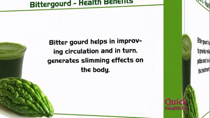 Benefits of Bitter melon