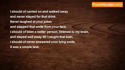 maria goodison - Walked away