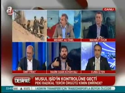 Lice'de Yaşanan Olaylar, Musul IŞİD'in Kontrolü - AKParti Diyarbakır Milletvekili Cuma İÇTEN, Gazeteciler Mahmut Öğüt, Rasim Ozan Kütahyalı ve Ümit Fırat