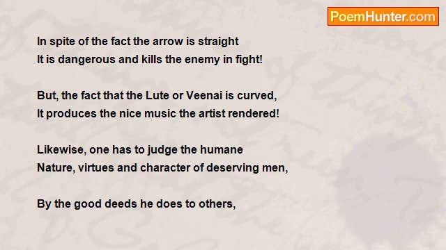 Dr.V.K. Kanniappan - The Arrow Is Straight, But Kills!