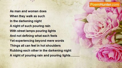 krishnakumar chandrasekar nair - And I remember that night........