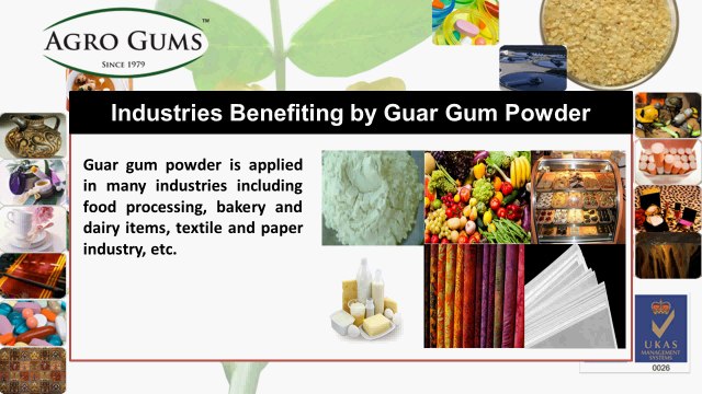 Industries Benefiting by Guar Gum Powder - agrogums.com