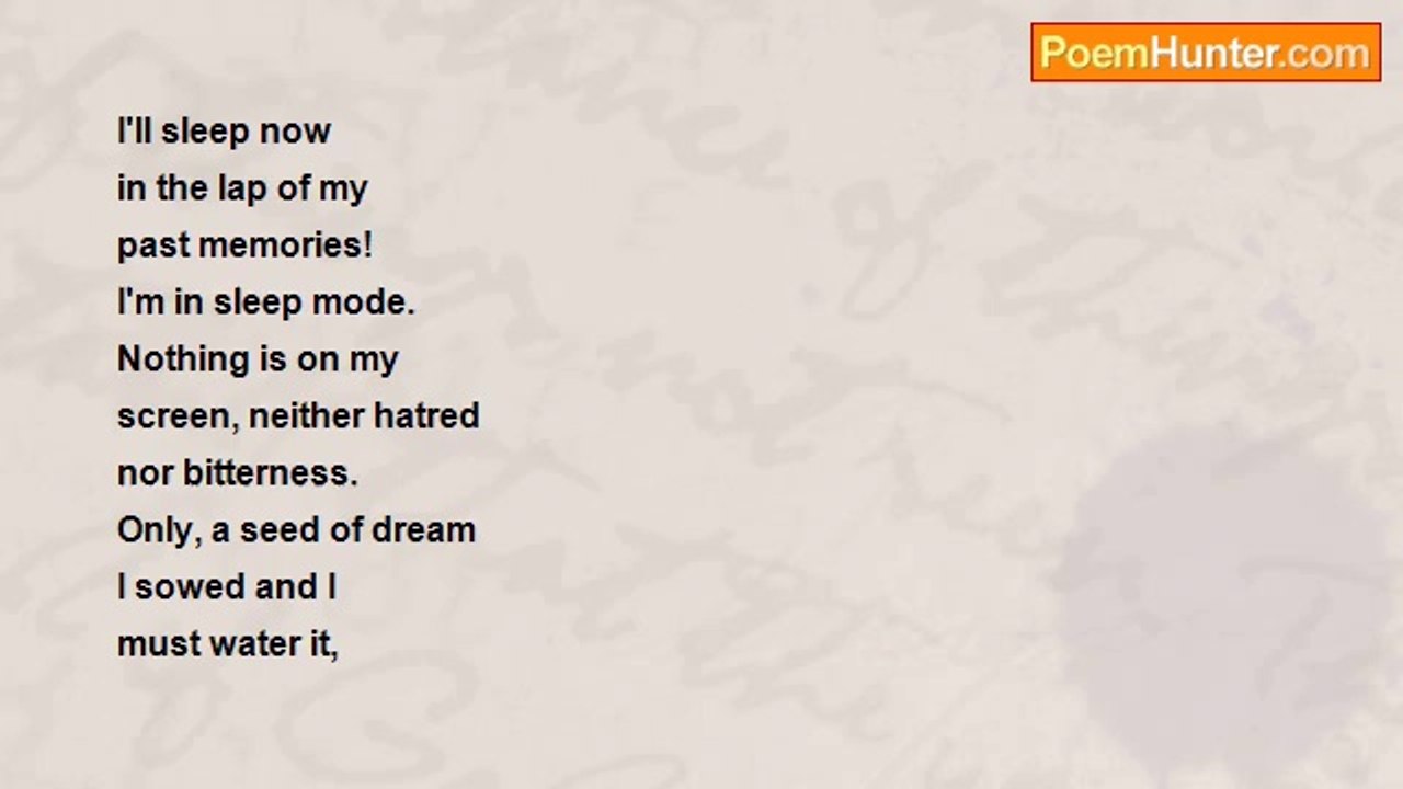 Neela Nath - I 'll Sleep Now.....