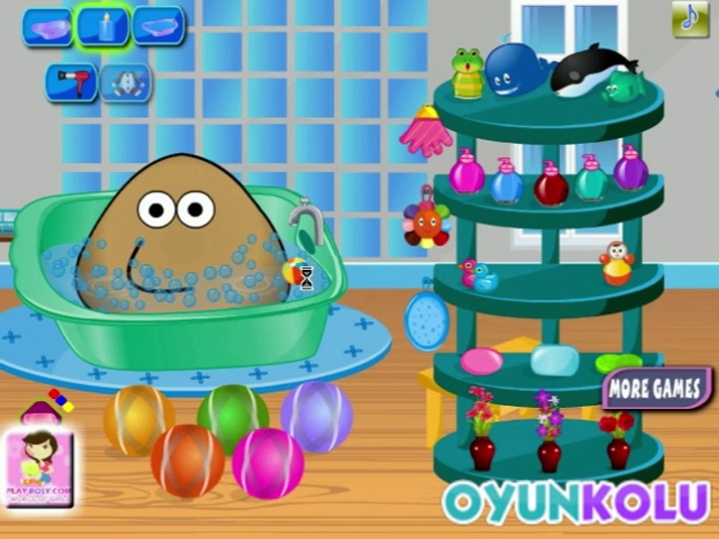 Pou Banyo Yapiyor Oyunu Nasil Oynanir Dailymotion Video