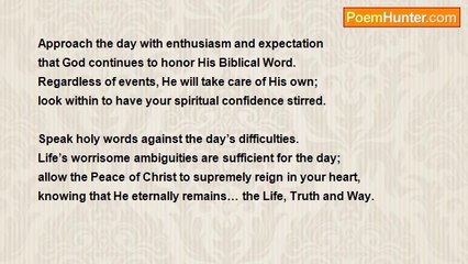 Joseph James Breunig 3rd - Poem: Evil Forebodings