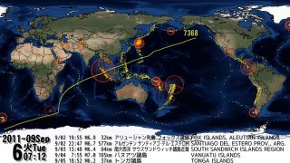 11 mars 2011 séisme artificiel au Japon