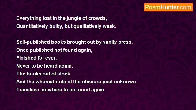 Bijay Kant Dubey - Third-Rate Indian English Poetry