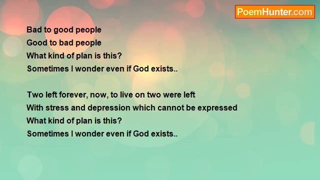 Sadvansha Munshi - Sometimes I Wonder Even If God Exists