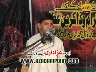 Zakir Hazbar Ali Naqvi 1 June 2014 Mandranwala Daska Sialkot