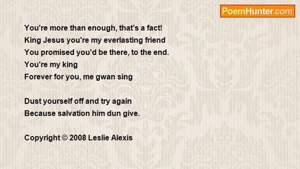 Leslie Alexis - Dust Yourself Off