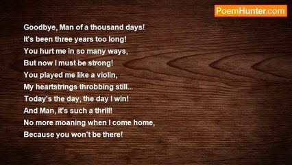 Denis Martindale - The Strength To Say Goodbye