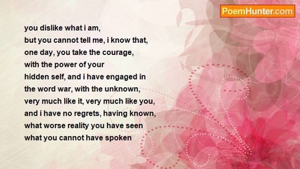 RIC S. BASTASA - when confronted with the unknown