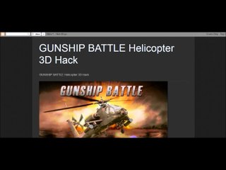 [Updated] Gunship Battle Hack Tool- Free Download