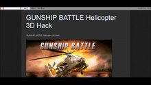 [Updated] Gunship Battle Hack Tool- Free Download