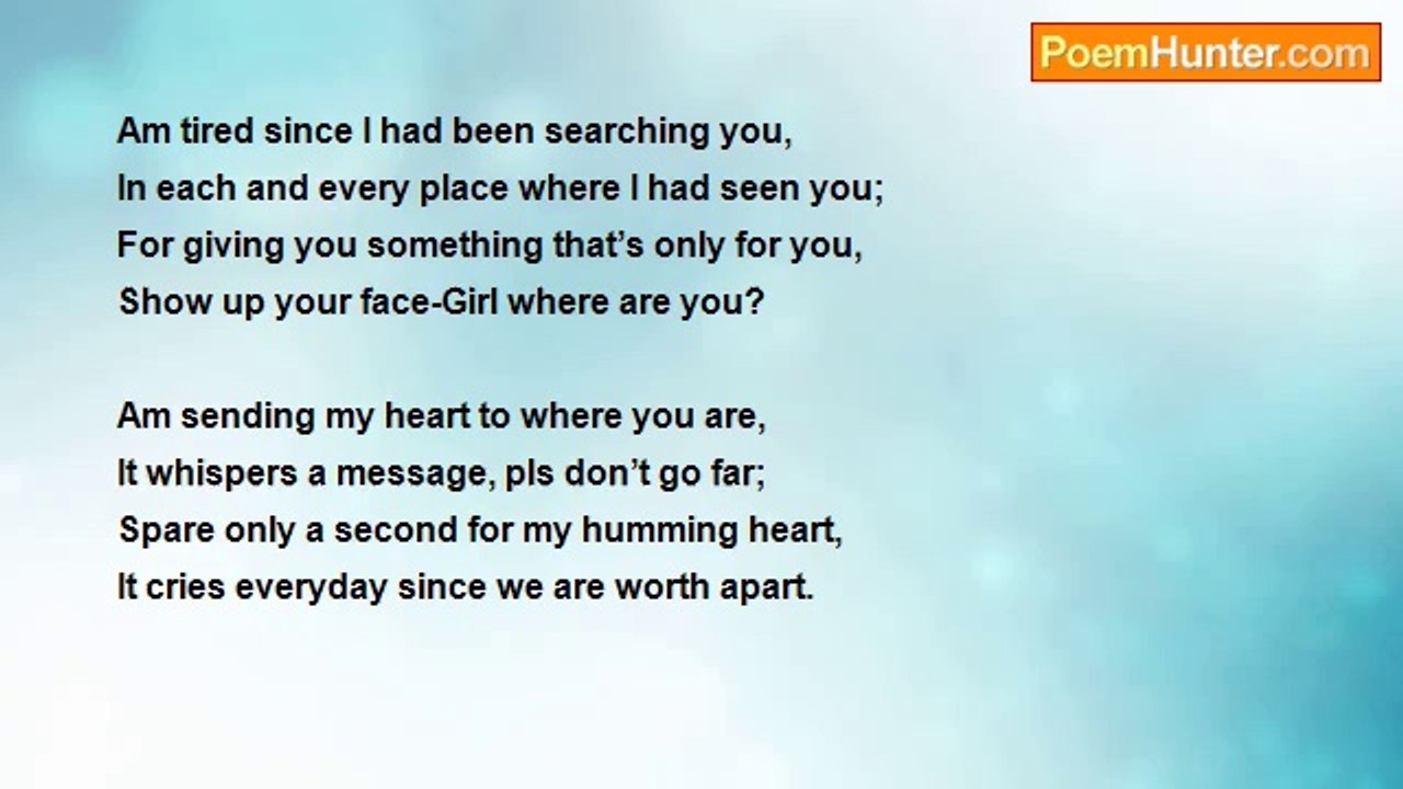 Arun Achudh - Somebody wants you..!