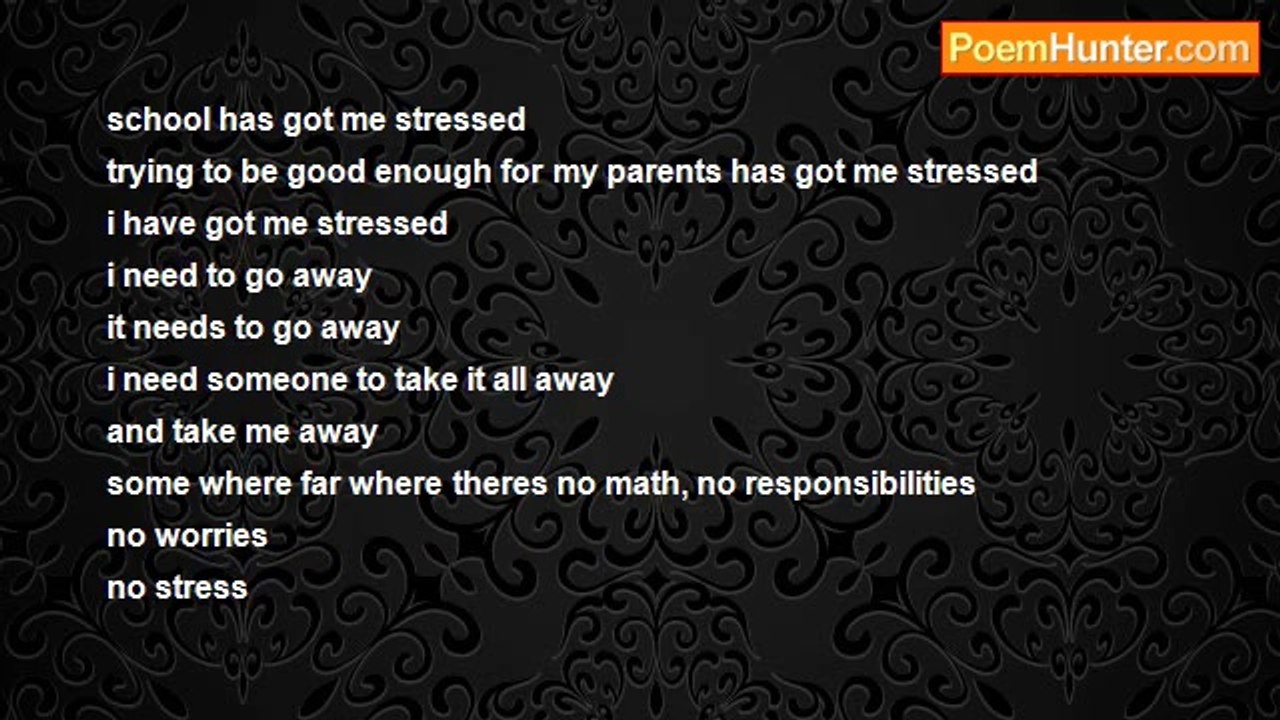 sarah rabago - stressed out