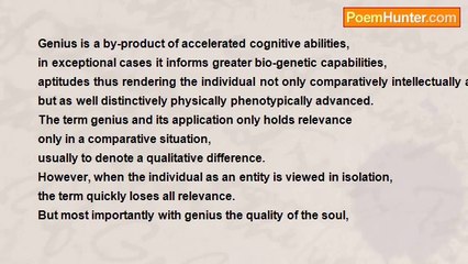 mark anthony st. rose - Genius?