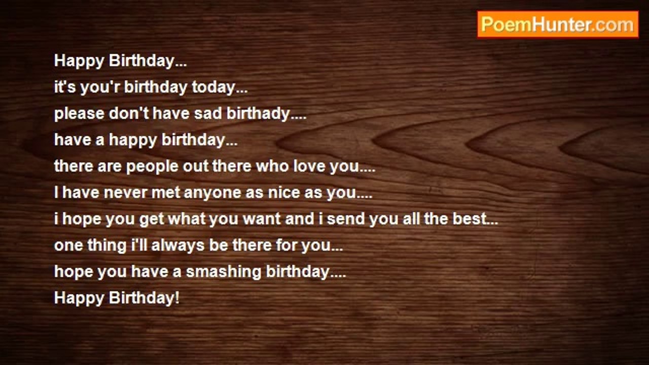 JIM MOWAT - HAPPY BIRTHDAY TO IMAN