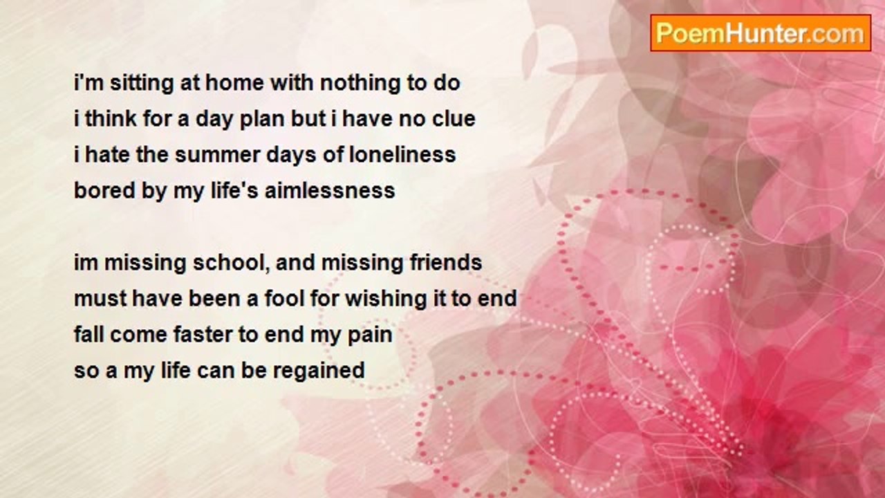 Adryan Bates - Summer Vs. School