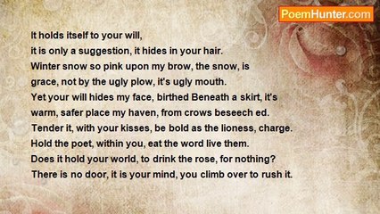 Is It Poetry - is it not suggesting  is it poetry