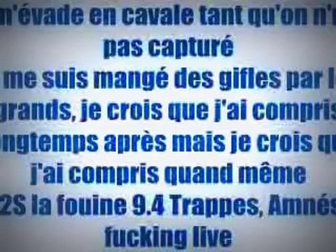 La Fouine Feat Nessbeal - Banlieue Sale Music (Paroles / Lyrics)