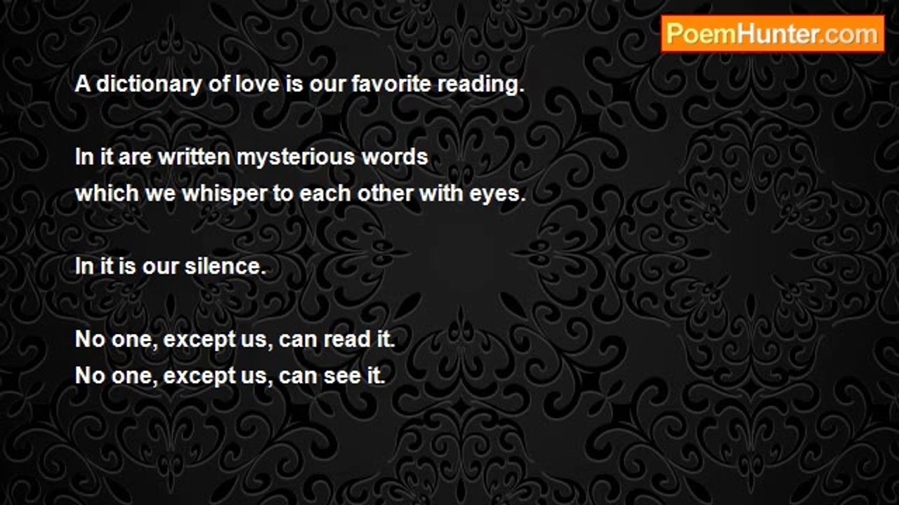 Matej Krevs - A DICTIONARY OF LOVE