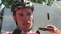 Maxime Bouet à l'arrivée de la 4e étape du Critérium du Dauphiné 2014