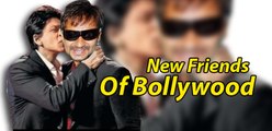 Shahrukh  Ajay Devgan Hug - New Friends of Bollywood !