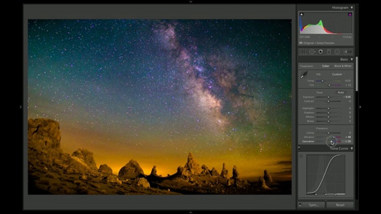 Processing Landscape Astrophotos