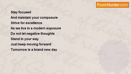 Ronell Warren Alman - Stay Focused