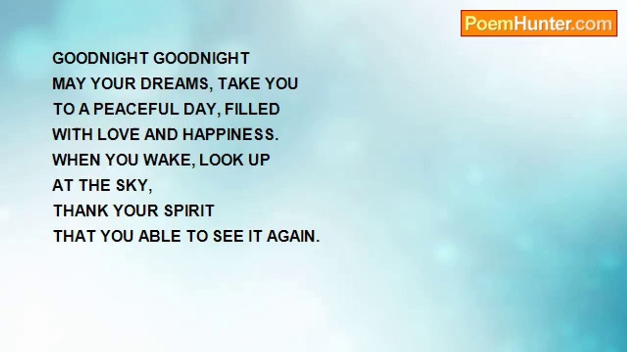 Lynda karim - GOODNIGHT GOODNIGHT