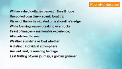 Robert Sheridan - Isle of Skye