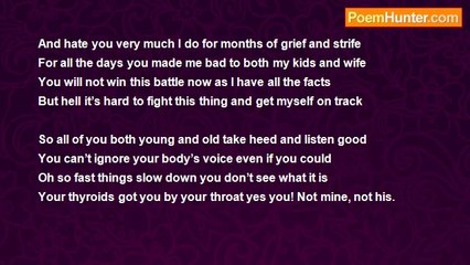 jack frost - Ode To the Thyroid