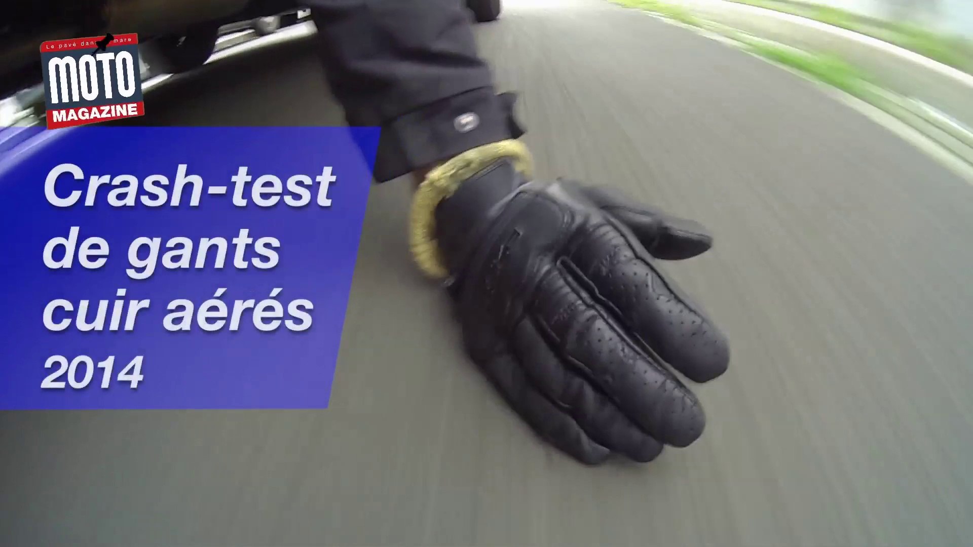 Crash test des gants été by Moto Magazine - Vidéo Dailymotion