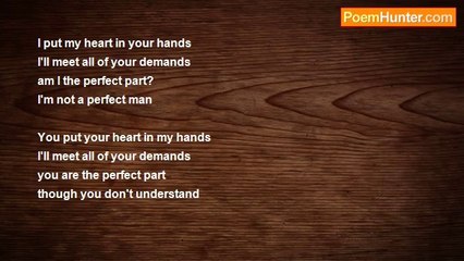 Anonymous - My heart in your hands