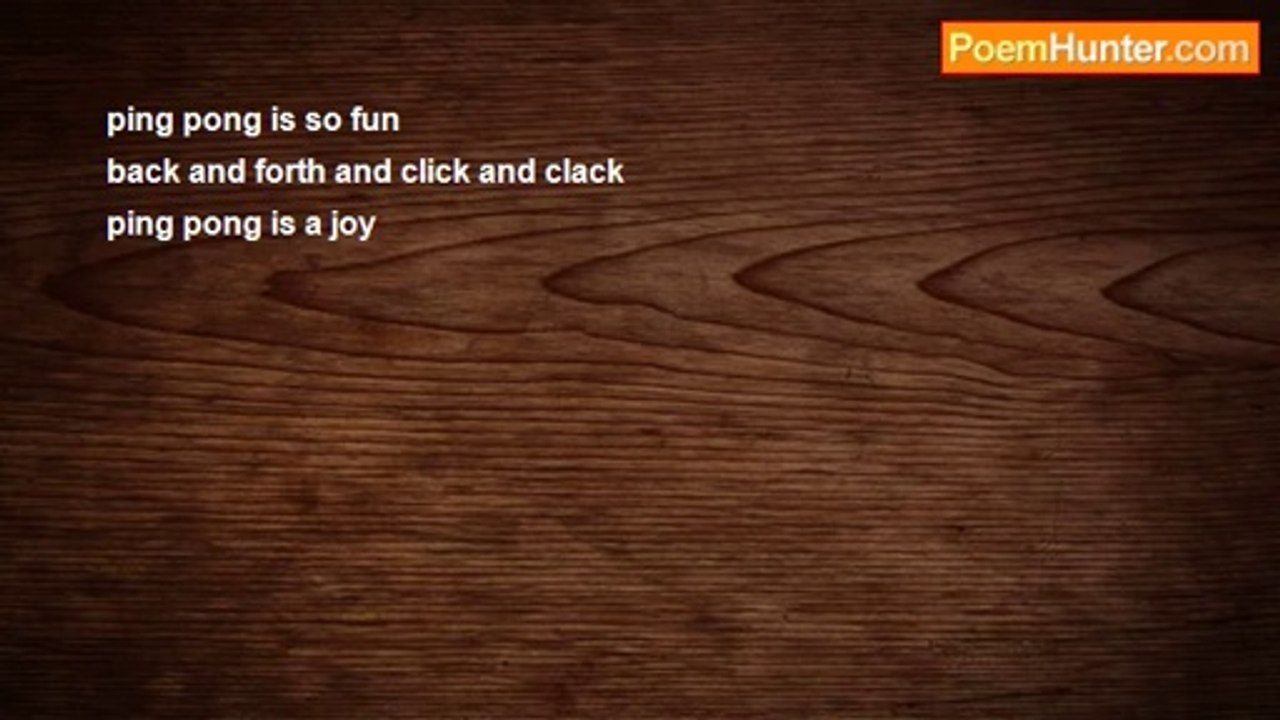 Gabe Anderson - ping pong