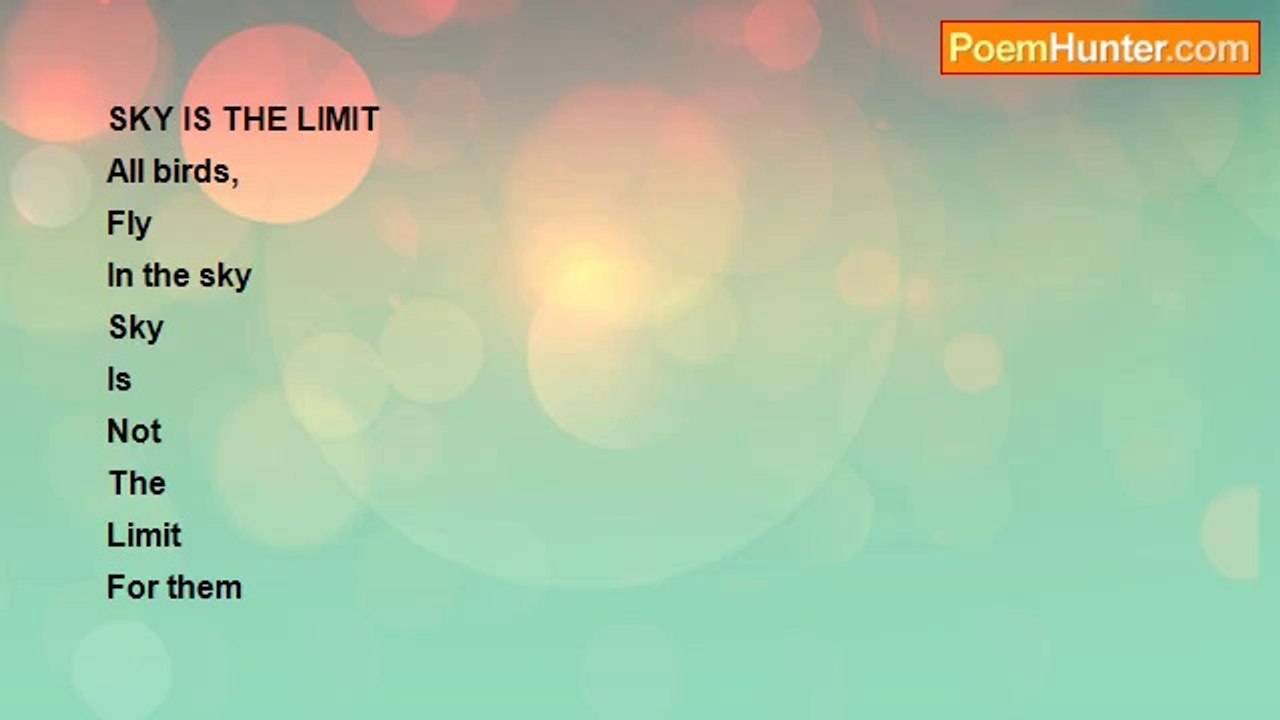 dr. ram sharma - SKY IS THE LIMIT