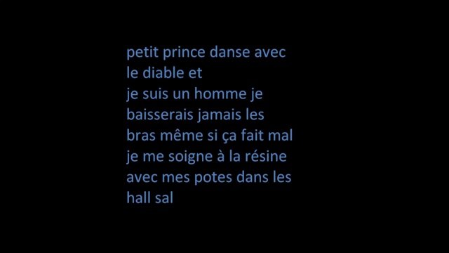 La Fouine - Nés Pour Briller (Paroles / Lyrics)